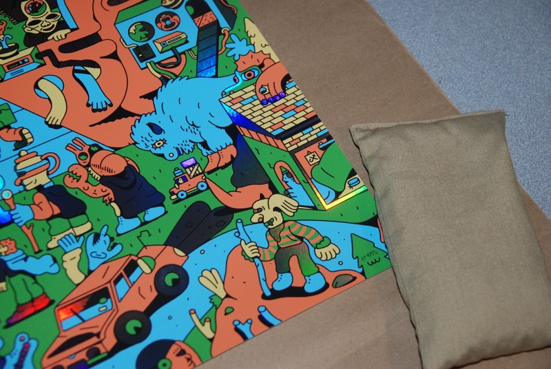 FOIL Phish Folsom Field Boulder Colorado 2025 Cezar Berje Screen Print Poster AP gallery
