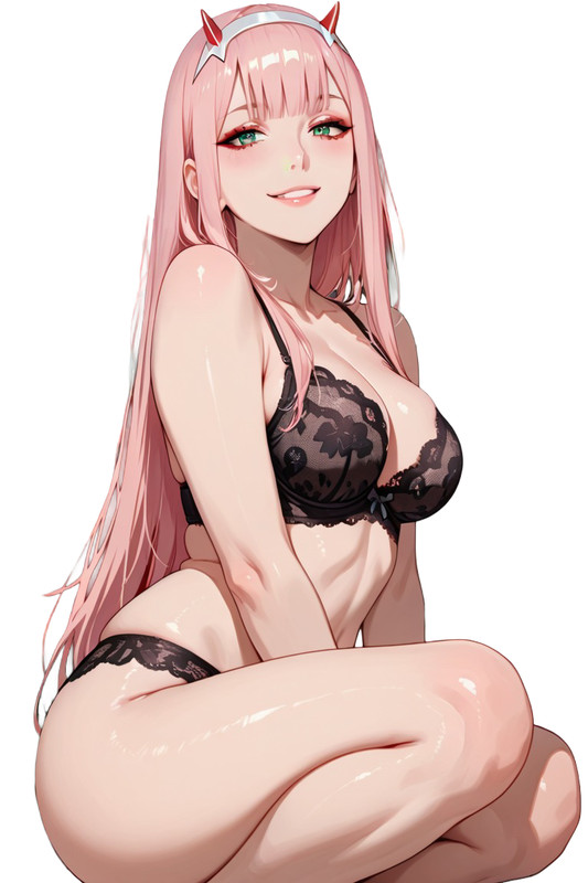 Zero Two Franxx 02 Anime Waifu Sticker Weatherproof 6″ Car Decal