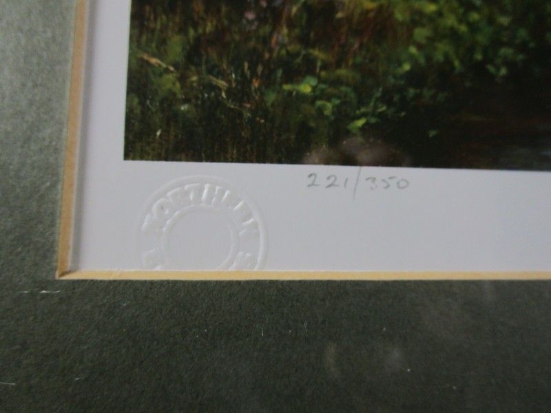 Lovely Vintage William Makinson Signed Limited Ed Print Fell Beck Ingleborough gallery