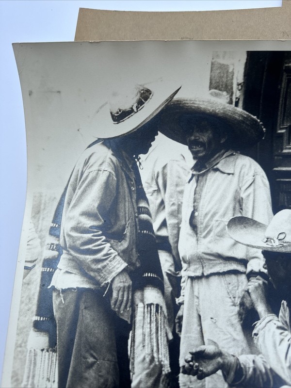 HARRY CROSBY PHOTOGRAPH LOT OF 2 FAMOUS PHOTOGRAPHER PORTRAIT MEXICAN MEN gallery