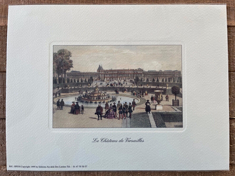 Offset Lithography Prints - lot of 4 - Paris - 1998-1999 - 7" by 9" gallery