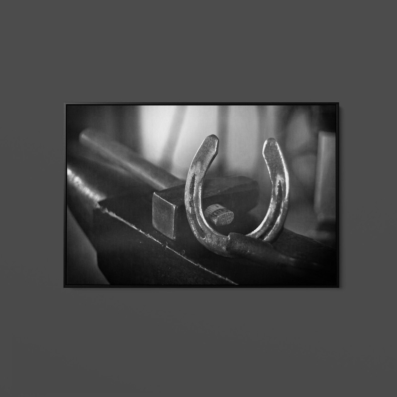 The Yellowstone Collection - Horseshoe - Art Print on Paper or Canvas