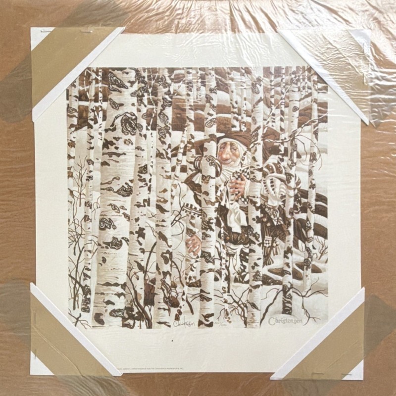 Christensen Limited Edition Signed Numbered Forest Print 16×16 Realism Art