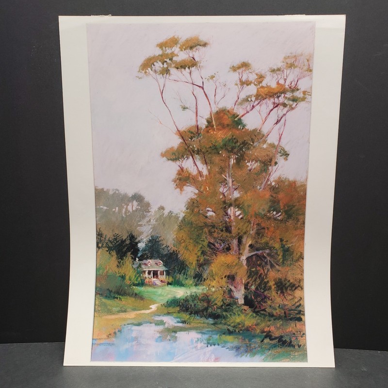 Reif Erickson – Grand Eucalyptus – Signed Print Port Lobos Carmel California Art