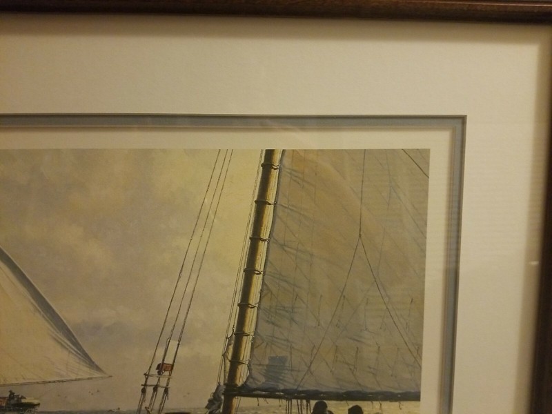 John M. Barber "Uncertain Weather" Limited, Numbered Edition Print, Free Shippin gallery