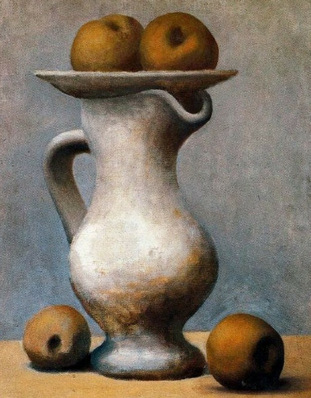 Print – Still Life with Pitcher and Apples, 1919 by Picasso