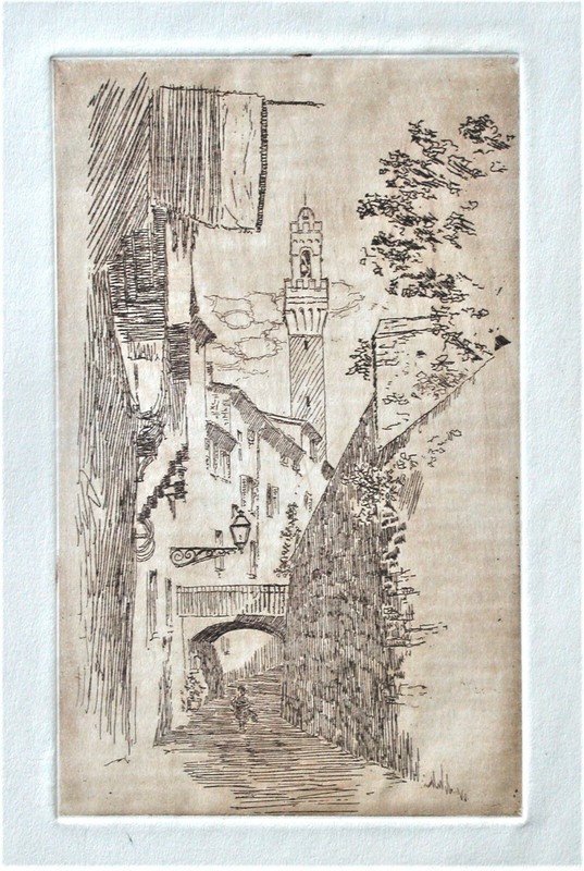 Lester Varian European Scene Etching (XXXVIII)
