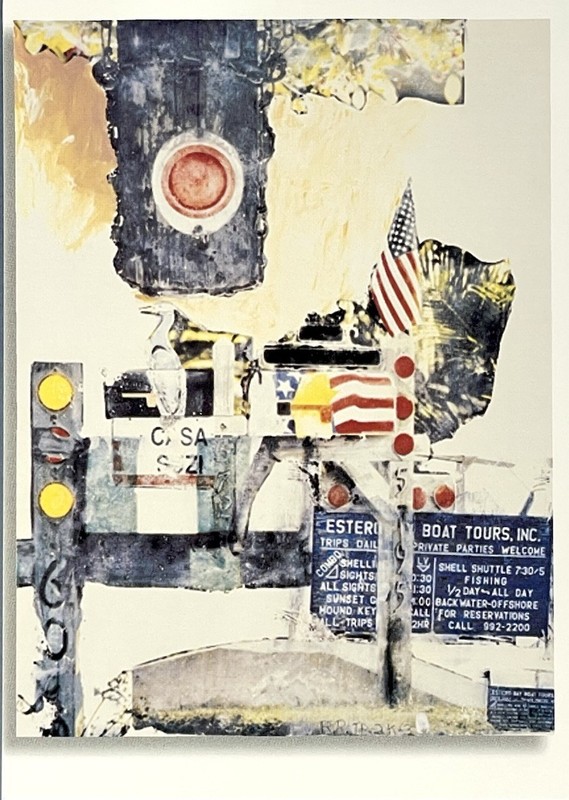 Robert Rauschenberg (1925-2008) Art Print Card 2025 – Captiva Coda