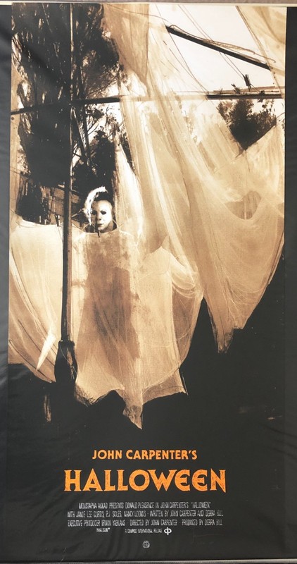 Halloween Jock Mondo Poster 2013 Regular Screen Print 18×36 John Carpenter /350