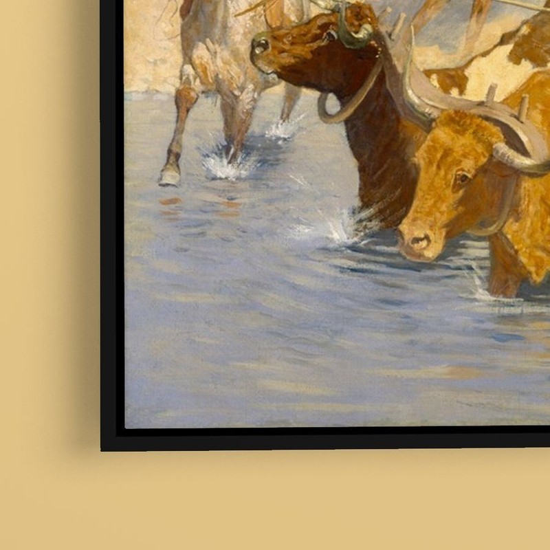 The Emigrants by Frederic Remington Western Giclee Art Print + Free Shipping gallery