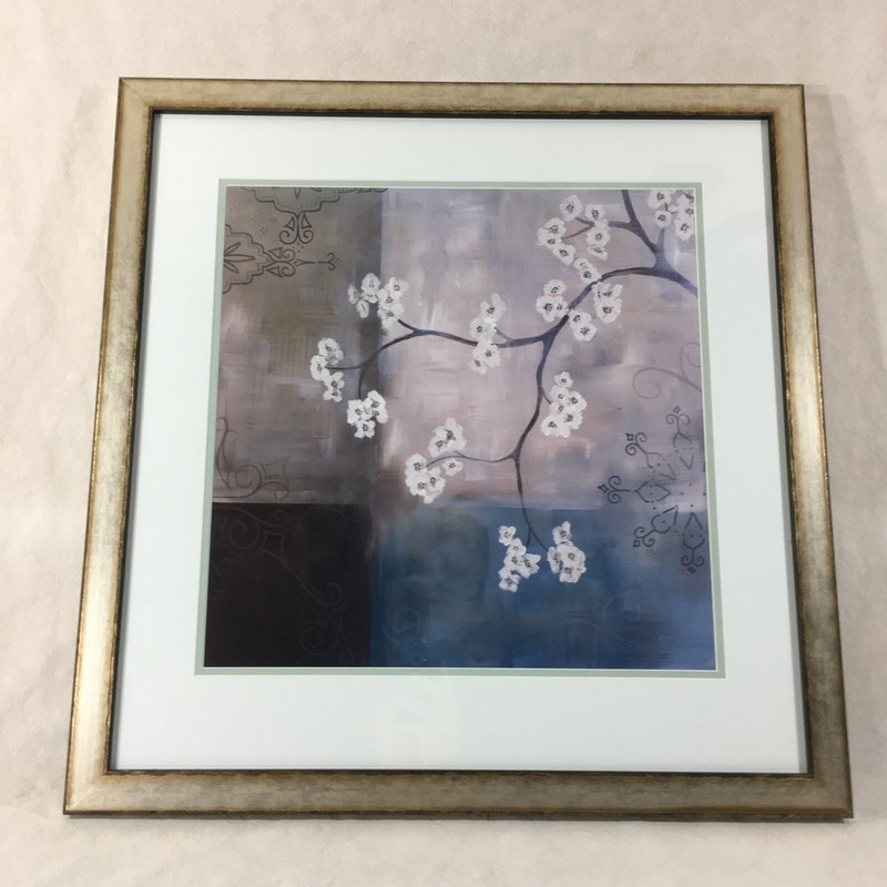 Spa Blossom I & II Laurie Maitland Framed Print 2-Piece Set 26" x 26" Frame gallery