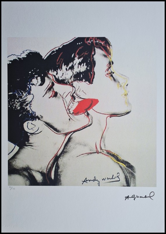 Andy Warhol * Querelle * signed lithograph * art print * limited # 20/125