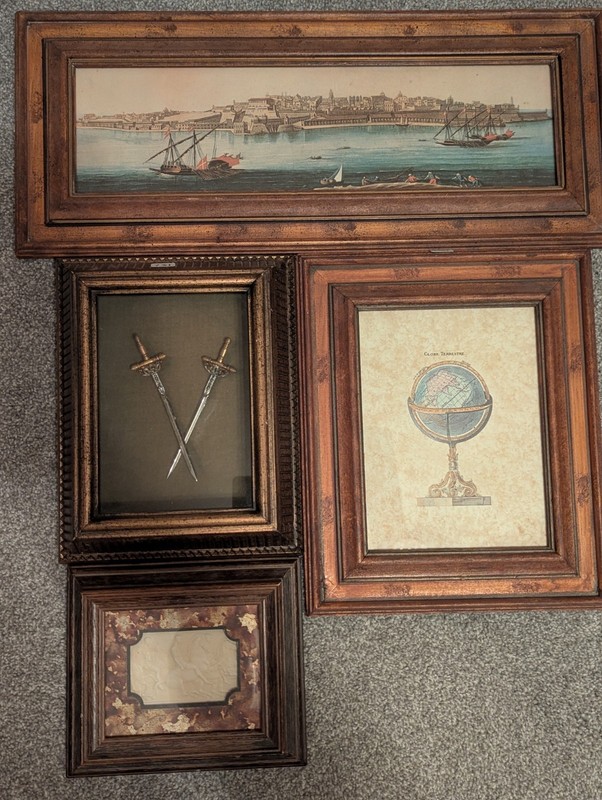 Antique Collection H. Hal Chicago Kramer Pictures Total Of 4