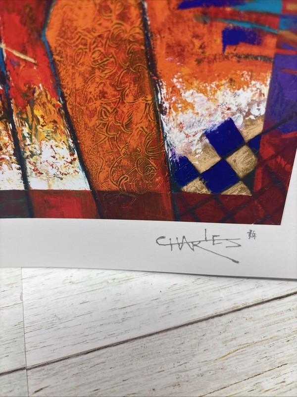 Charles Lee Seriolithograph Park West Gallery "Andante" Signed COA 7" X 9 3/8" gallery