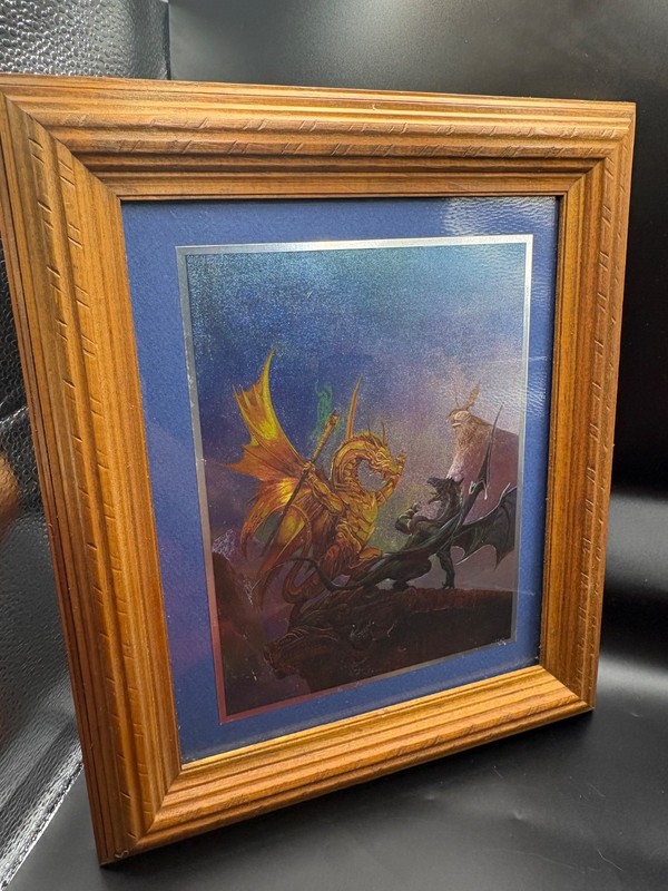 Dufex Vintage foil print Council of Wyrms Jeff Easley Dragons