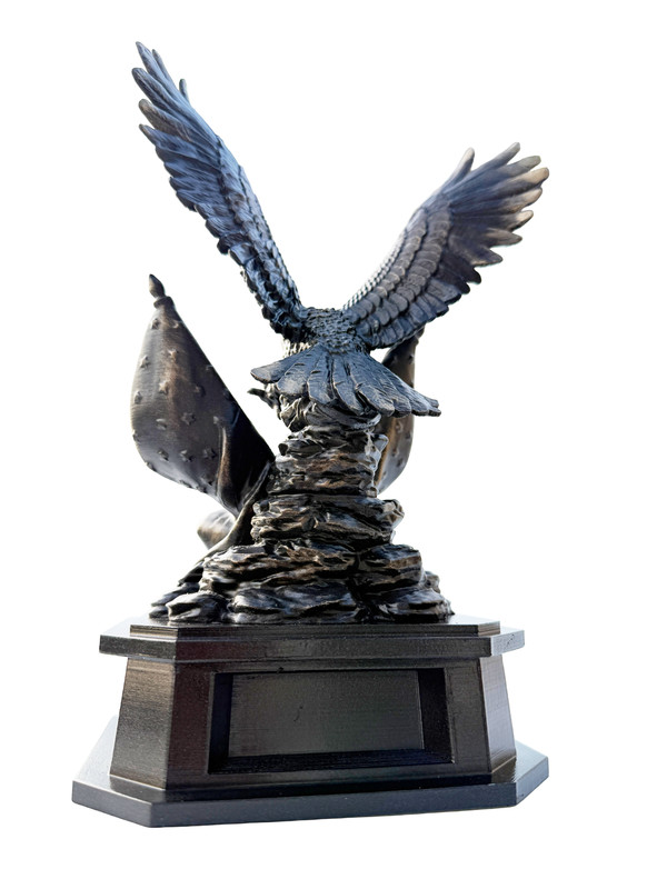American Eagle Statue, United States Freedom Sculpture, Patriotic Desk Decor, Ha gallery