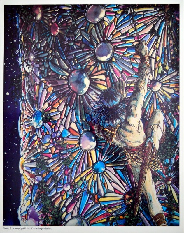 CONAN The BARBARIAN Limited Edition PRINT Barry Windsor-Smith art 1991