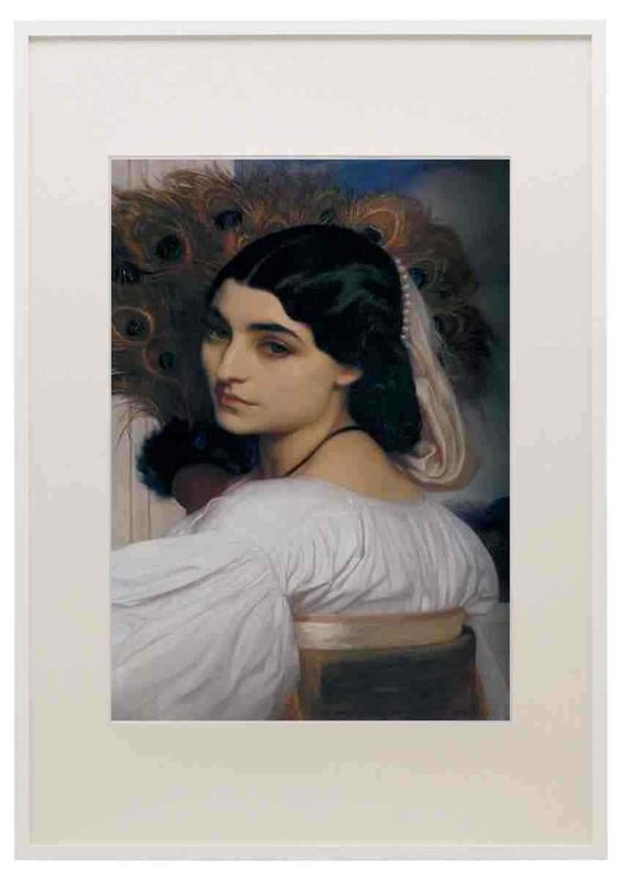 Pavonia 1858 9 53×41.5cm Lord Frederick Leighton A3 A4 Framed Print Picture