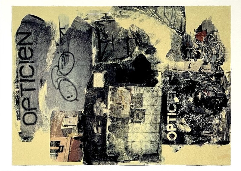 Robert Rauschenberg (1925-2008) Art Print Card 2025 Gemini Gallery NYC – Site