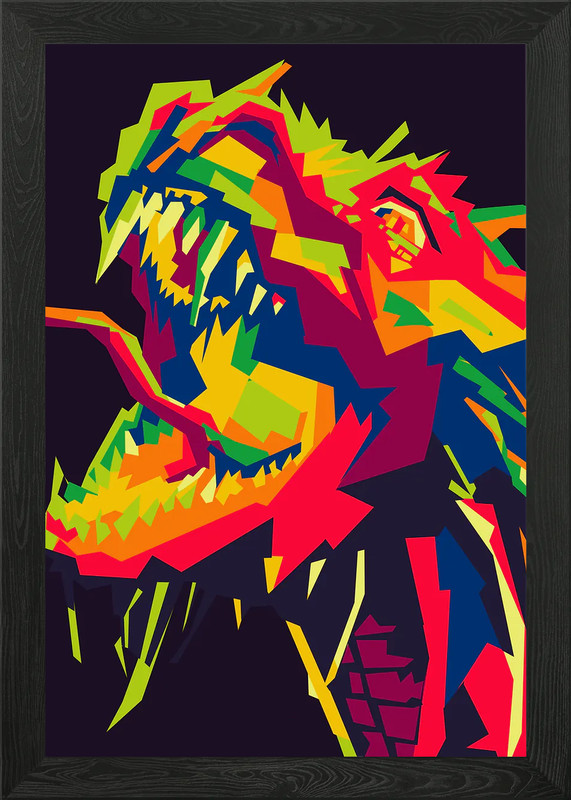 dragons cultures Framed Wall Art Poster Canvas Print Picture