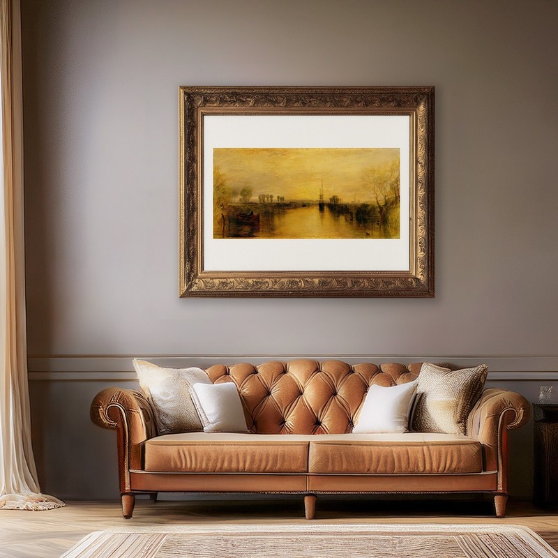 Art print Turner Chichester Canal giclee poster gallery wall Art painting gallery