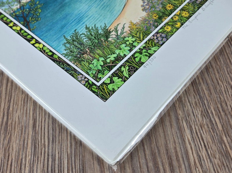 Kristin J. Hurlin signed, numbered print The Empire Bluffs (Lake Michigan) gallery