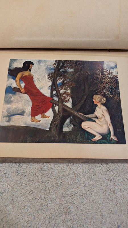 FRANZ VON STUCK *RARE* 1920'S 1 Of a kind FOLIO W/ 8 RARE PRINTS SALOME + gallery