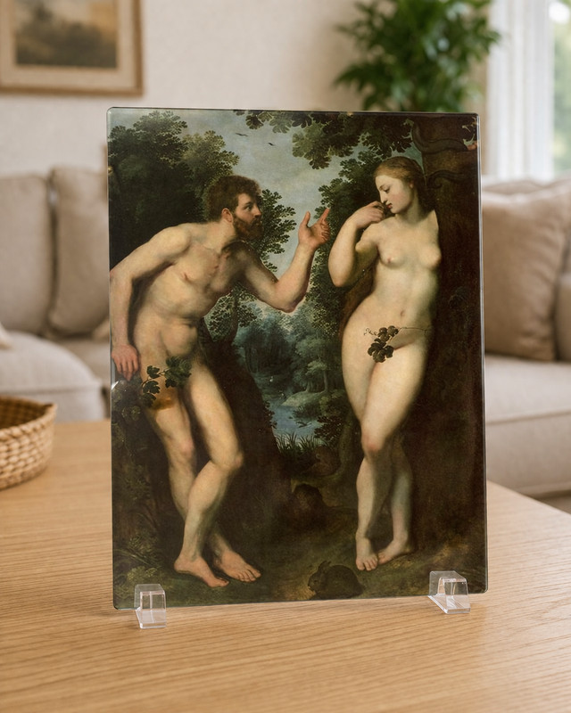 Rubens Paintings on Glass Tile – Decorative Art- Museum Inspired Tabletop Art.