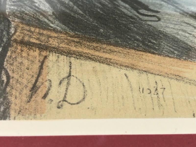 John Doyle (HB) 1797-1868 Colored Lithograph Print, Framed, 10" x 7 1/2" (Image) gallery