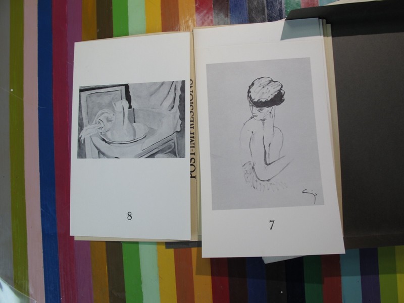 vtg 1960s EE Cummings Sketches and Watercolors Catalogue Gotham Book Mart gallery