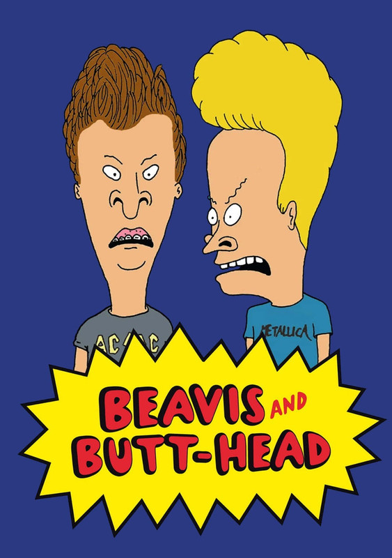 BEAVIS & BUTTHEAD POSTER – CHOOSE SIZE-FRAMED & LAMINATED OPTIONS a