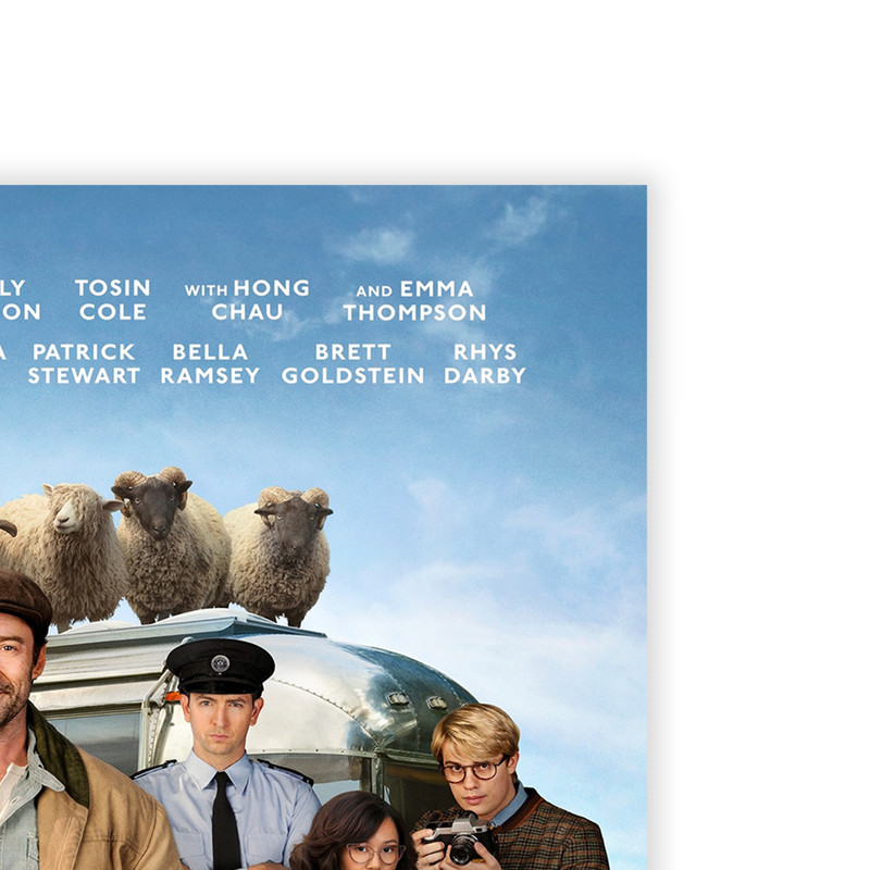 The Sheep Detectives Movie Poster Print Hugh Jackman Film Print A5 A4 A3 A2 A1 gallery