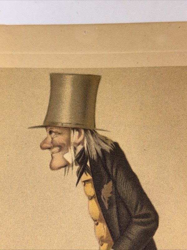Sir Richard Owens Vanity Fair Caricature Sir Leslie Matthew Ward 9” X 6” Litho gallery