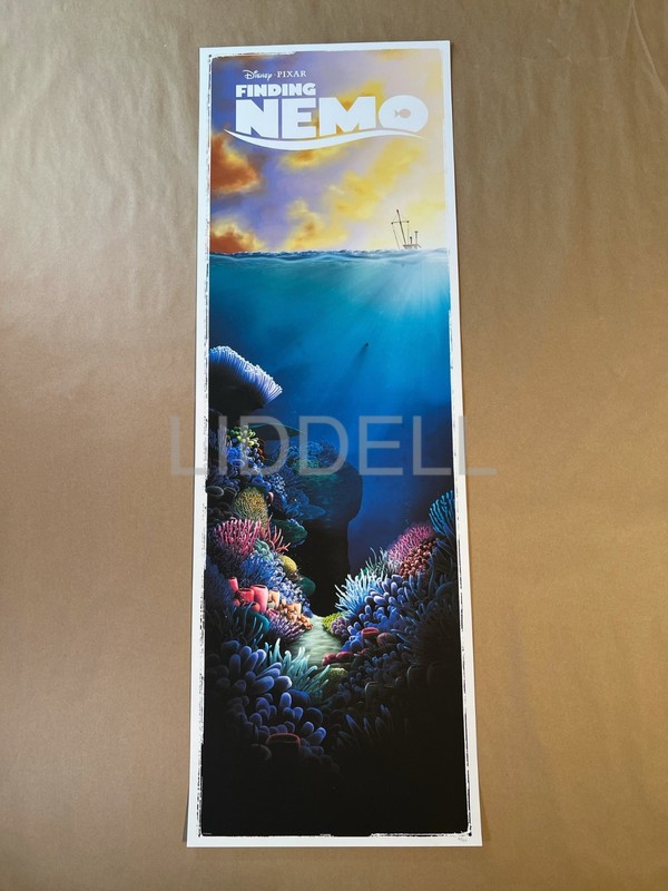 Mondo Style Print Ben Harman Finding Nemo Disney Pixar Limited #d of 125