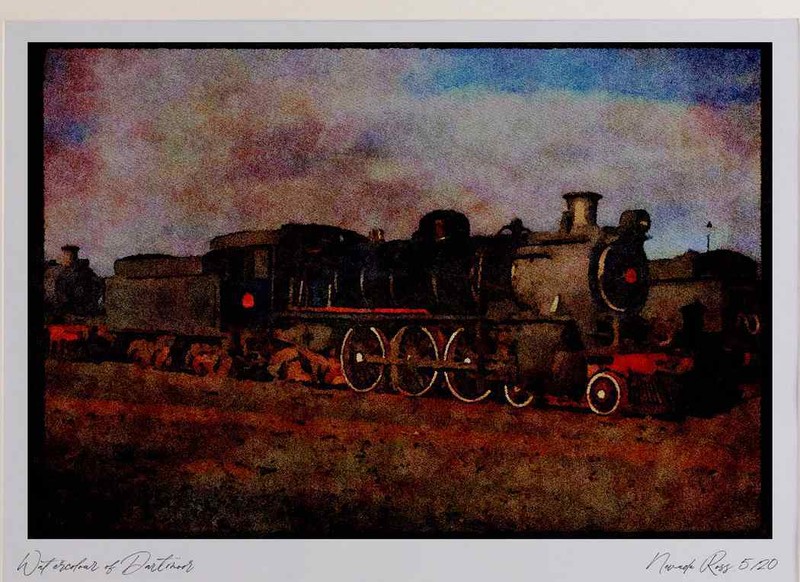 Trains 391081 South Africa SAR 4 6 2 781 In 1978 Ltd Ed A3 Watercolour Pr