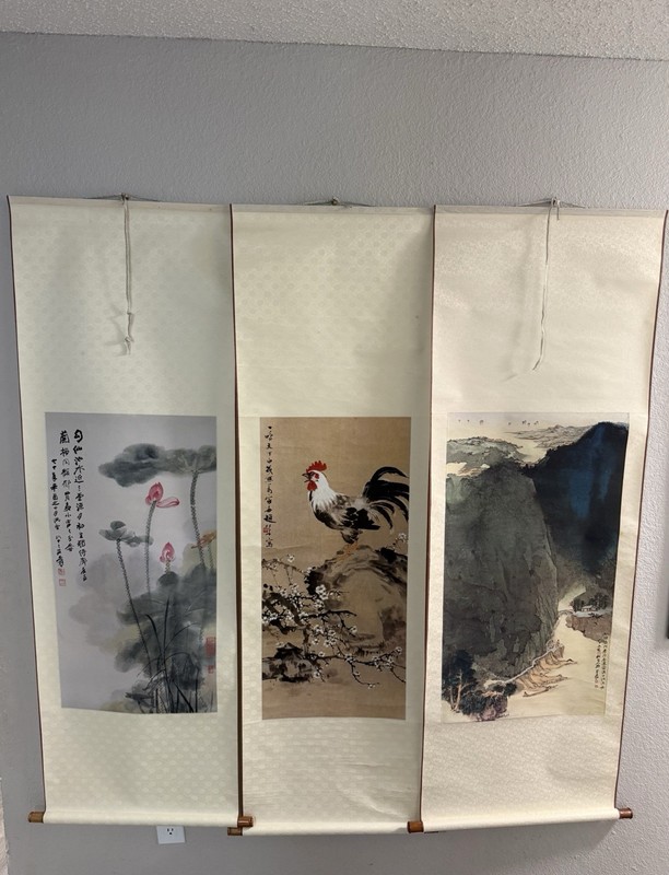 Masterpieces of Chinese Painting Scroll – National Museum Of History Set Of 3