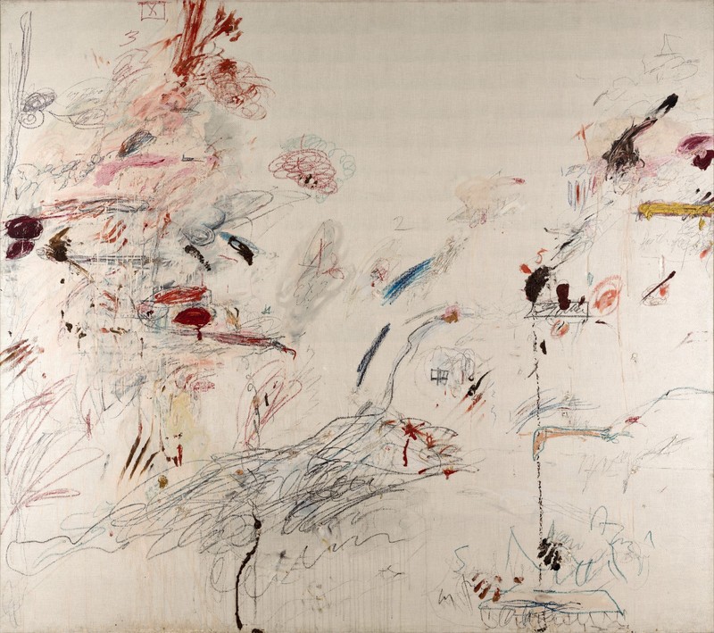 Cy Twombly: The Fall of Hyperion 22x30 Archival Quality Fine Art Print