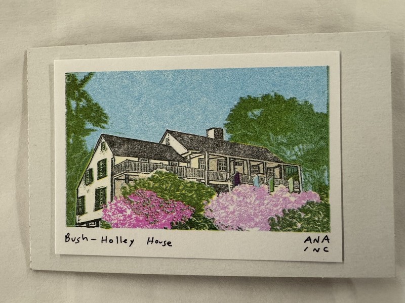 Bush-Holley House Ana Inciardi Mini Print