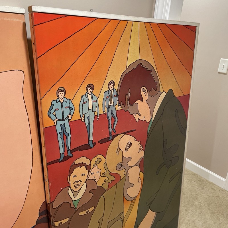 Artist Milton Glaser 1960’s Art for Thom McAn Shoes Store New York gallery