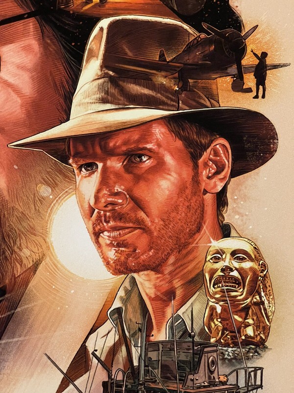 Steven Spielberg Jaws Indiana Jones ET Hook Duel Print Poster Mondo Ruiz Burgos gallery