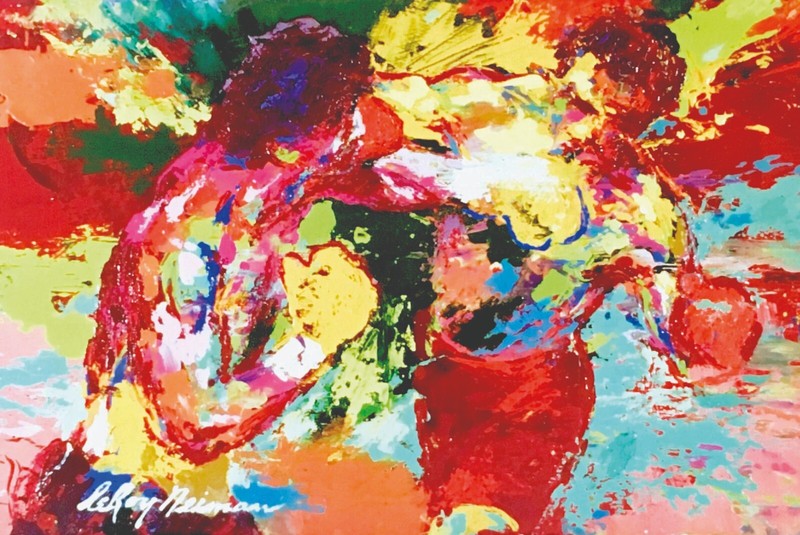 Rocky stretched canvas wall art (8x12) (12x18) (16x24) (20x30) (24x36) (28x40)
