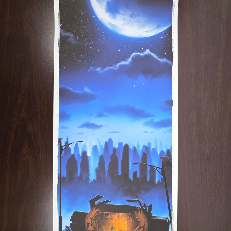 Ben Harman WALL-E Night Numbered /150 Art Print gallery