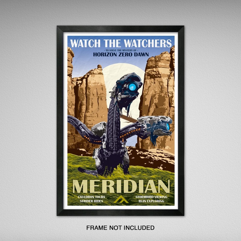 Horizon Zero Dawn – Travel Print – 11×17 inches