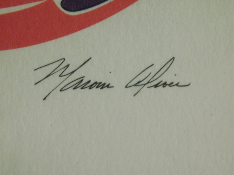 Marvin Oliver Abstract Embossed Signed Notecards gallery