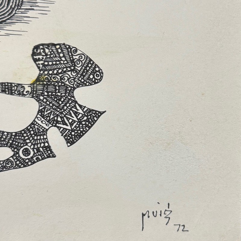 ERNESTO GONZÁLEZ PUIG. Print. Serigraphy. Cuban Art. Contemporary Art gallery