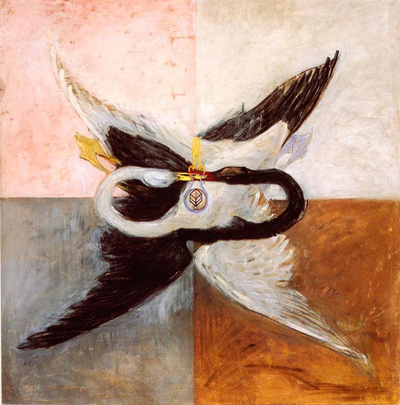 Hilma af Klint Svanen 1914 17"x 22" Archival Art Print