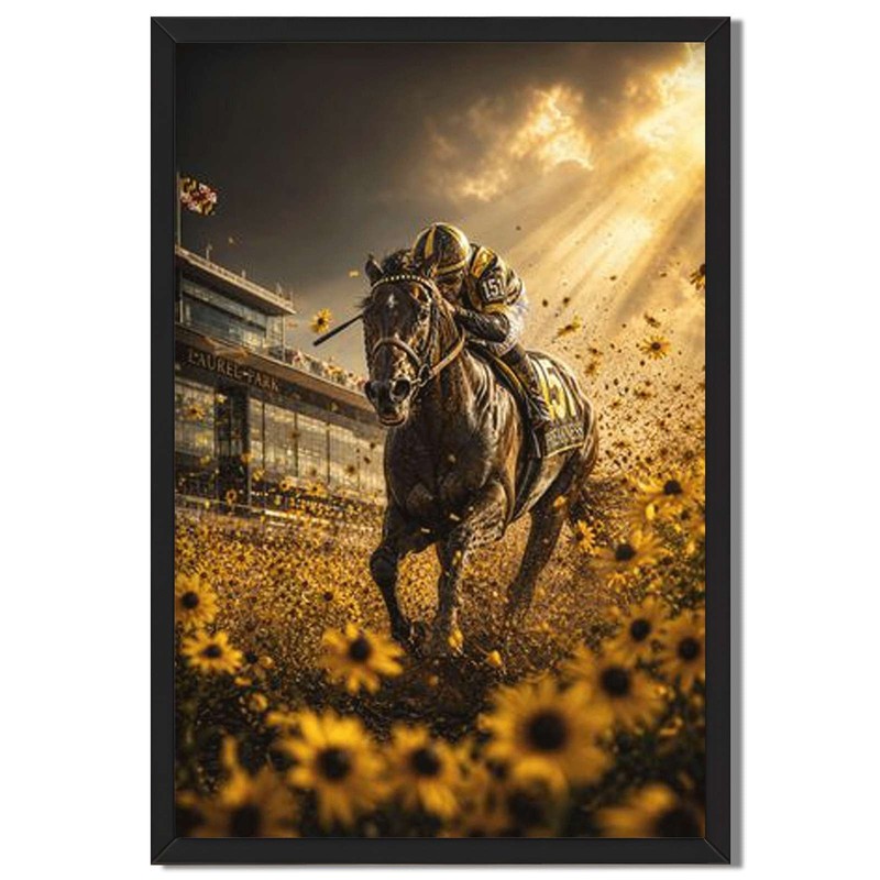 Horse Racing Victory Wall Art Canvas Oil Paintings Reproduction