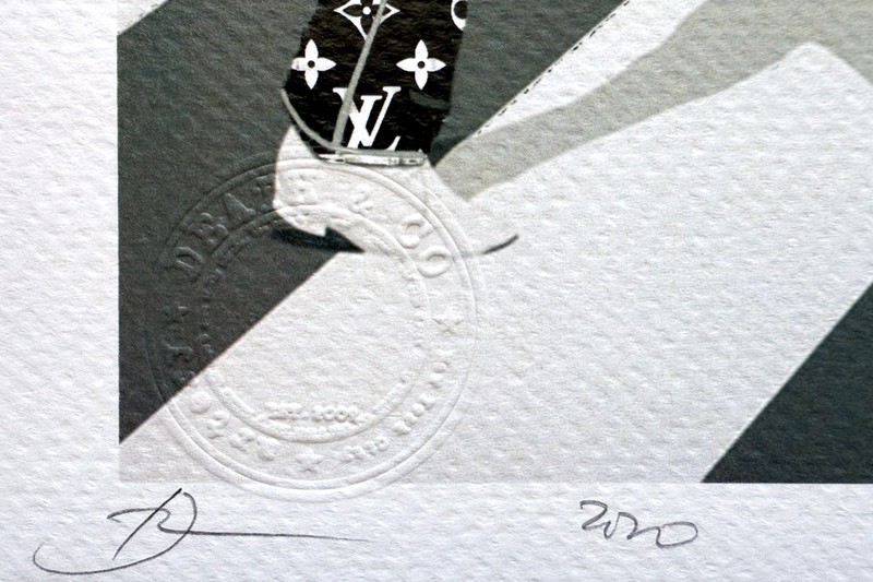 Death NYC "Beatles" original signed limited edition print with COA gallery