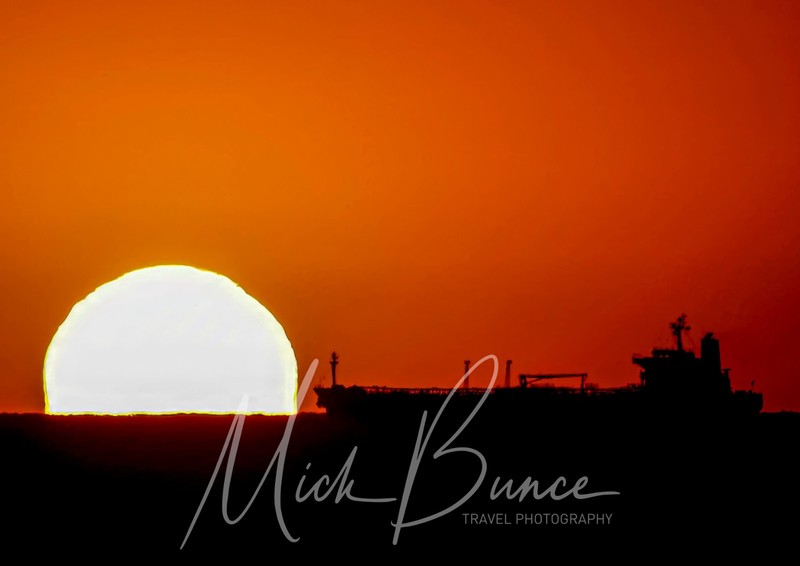 Wall Art «Ocean sunset» Fremantle, Western Australia A3 Print
