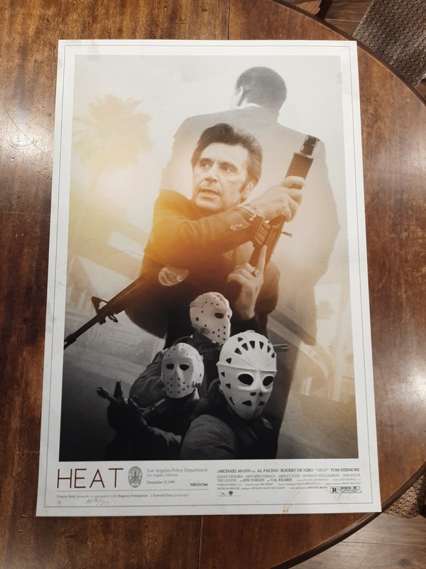 Greg Ruth «Heat» 24″x36″ screen print poster AP 16/20 signed + numbered